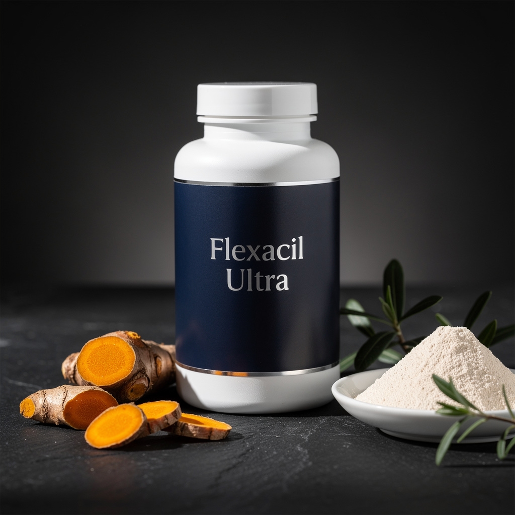 Envase de Flexacil Ultra, suplemento articular